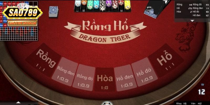 Hướng dẫn chơi bài Rồng Hổ dễ hiểu nhất cho tân binh